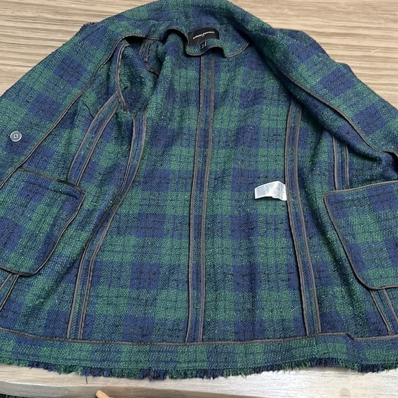 BANANA REPUBLIC PLAID BLAZER XS - Picture 10 of 16